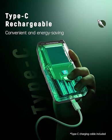 كاشف ERICKHILL EMF، كاشف إشعاع المجال الكهرومغناطيسي الرقمي القابل لإعادة الشحن، جهاز قياس EMF رقمي LCD محمول باليد، جهاز اختبار رائع لفحص EMF المنزلي، المكتب، صيد الأشباح (RF غير متضمن) in Kuwait