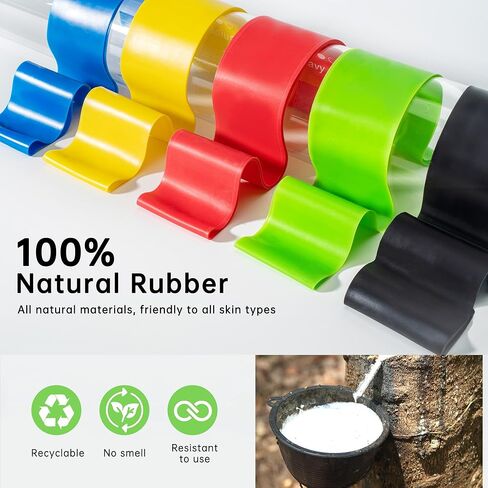 أربطة مقاومة للتمرين، 5 مجموعات من أربطة التمدد لليوجا وتدريبات القوة in Kuwait