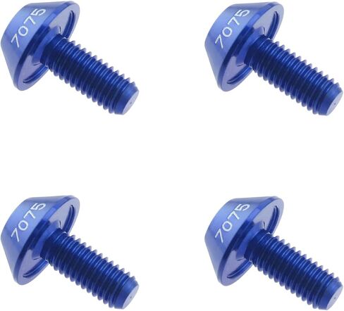 4Pcs M5 x 12mm Bicycle Water Bottle Cage Hex Bolts Bike Water Bottle Cage Holder Bicycle Water Bottle Bracket Screws for Mountain Bike Road Bike Black in Saudi Arabia