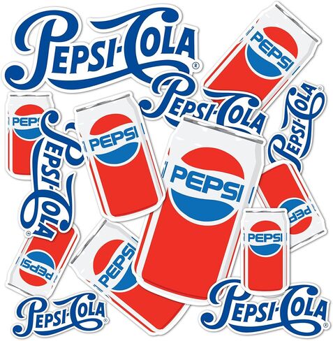 Desert Cactus Pepsi Stickers Vinyl Decal Laptop Water Bottle Car Scrapbook (Type 1-1) in Saudi Arabia