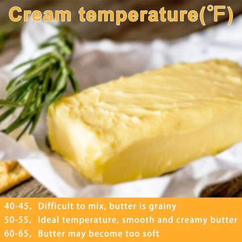 أداة زبدة زجاجية سعة 1.5 لتر من Gekufa، سعة كبيرة 52 أونصة سائلة، وعاء ميسون يدوي الصنع، زبدة الزبدة تصنع زبدة لذيذة محلية الصنع in Kuwait