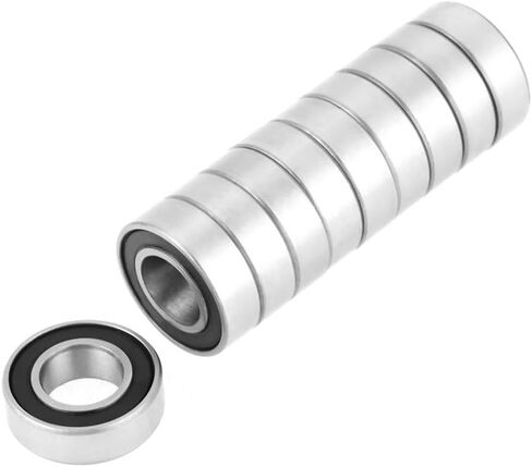 10 قطعة 688 2RS المطاط مختومة الكرات الأخدود العميق 8x16x5 مللي متر 688rs الكرة تحمل 8x5x2.5 688 تحمل 2 إجمالي 10 قطع من الدب المصغر in Saudi Arabia