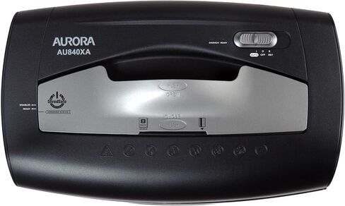 Aurora AU840XA Professional 8 Sheet Cross-Cut Shredder with Pullout Basket in Saudi Arabia