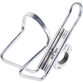 Water Bottle Holder Water Cup Cage Bracket Bike Accessory for Outdoor Sports Activities ( Color : Silver ) Car Interior Supplies Motorcycle Cup Holder Handlebar Cup Holder For