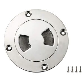 keehui Marine 316 Stainless Steel 3inch/4inch Inspection Deck Plate W/screws for Boat
