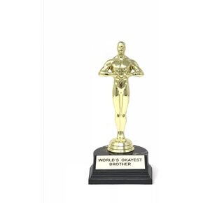 WORLD'S OKAYEST BROTHER TROPHY