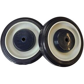 5 Inch Universal Polyurethane Shopping Cart Wheels Set of 2
