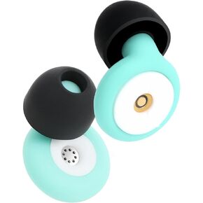 Ear Plugs for Sleeping Noise Cancelling, Soft Silicone Reusable Hearing Protection Earplugs for Focus, Sleep, Concerts, Swimming,Sleek Design