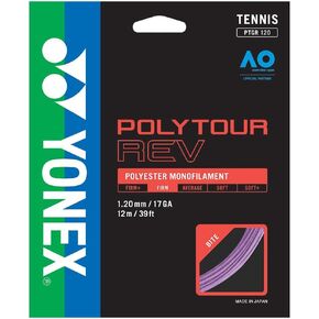 YONEX Poly Tour Rev Tennis String Set Mulitpacks (2-4-6-8-Packs)