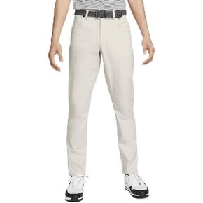 Nike Tour Men's 5-Pocket Slim Golf Pants (Light Bone/Black, FD5615-072) Size 36x30