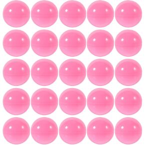 50pcs Bingo Balls Balls Plastic Hollow Bingo Balls Raffle Balls Purple Lotto Ball Round Vending Machine Capsules Activities Game Balls Props 4cm