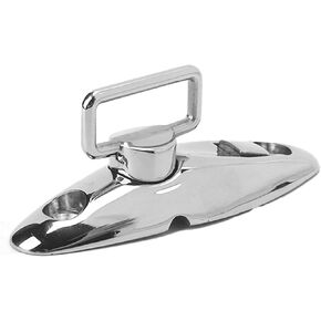 Boat Bimini Top Swivel Hinge, Deck Hinge Universal 316 Stainless Steel Deck Side Mount Quick Release Hinge Quick Release Tool Fit for Ships Boat Marine Hardware Accessories