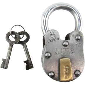 Treasure Gurus Large Metal 1912 RMS Titanic Model Padlock