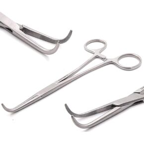 Right Angle MIXTER HEMOSTAT Forceps 6" FINE Point, Stainless Steel