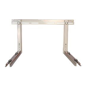 Quick-Sling QSWB2000 Wall Bracket, 14 - Gauge Steel, 6 Points of Anti-Vibration Isolation, 350 lb. Capacity, 25" Mounting Rails, 18" Height, 33.5" Width, 25.25" Length, Steel