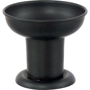 Metal Pillar Candle Holder Black Metal (Each)
