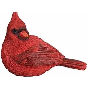 The Bridge Collection Mini Cardinal Figurine- Red Cardinal Decor- Seasonal Bird Decor for Home, Shelf- Cardinal Statues and Figurines- Cardinal Christmas Decorations- Bird Figurines Home Decor