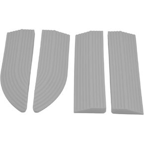 Threshold Ramp Mat Door Sill Scuff Plate Slope Strip Auxiliary Fit Used for Thresholds,Doorways and Bathroom(Gray)