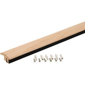 M-D Building Products 48905 72-Inch Hardwood Transition with Snap Track Tile to Laminate