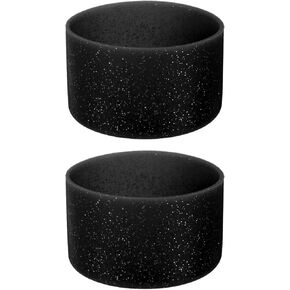uxcell Silicone Boot Sleeve for Water Bottles Bottom Diameter of Silicone Water Bottle Bottom Sleeve for Tumbler, Non-Slip Protector Sleeve Cover Boot