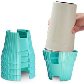 TATAANTY Water Bottle Drying Rack Faster Drying Rack for Stanley Cup Accessories Two-Sided Plastic Water Bottle Dryer Stand for Cup Wine Glass Coffee Mug (2 Pack)