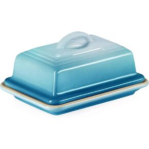 Le Creuset Stoneware European Butter Dish, Caribbean