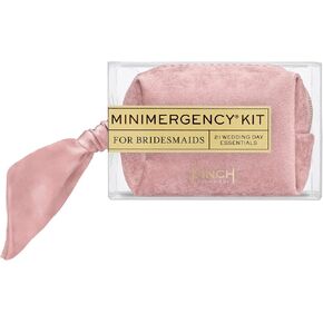 Pinch Provisions Velvet Minimergency Kit for Bridesmaids, includes 21 Emergency Wedding Day Must-Have Essentials, Perfect Bridal Shower and Bridesmaids Proposal Gift