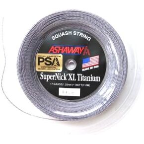 ASHAWAY Supernick XL TI Squash String Reel (360 ft)