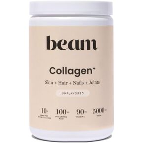 Beam Collagen+ Powder | Hair Skin and Nails Supplement | Unflavored | 30 Servings