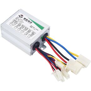 Alomejor 48V 500W Motor Brush Controller Brush DC Motor Speed Controller Brushed Motor Controller for Electric