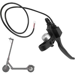 Electric Scooter Brake,8.5in Electric Scooter Brake Handle Scooter Handlebar Brake Level Replacement with Bell,for Electric Scooter