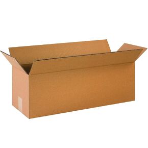 24x8x8 Long Corrugated Boxes, Long, 24L x 8W x 8H, Pack of 25 | Shipping, Packaging, Moving, Storage Box for Home or Business, Strong Wholesale Bulk Boxes
