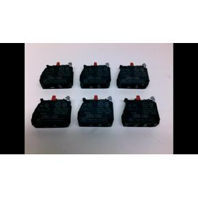 Telemecanique Zbe-102 - Pack of 6 - Contact Block 1 N.C. 10A 240V Zbe-102 - Pack of 6 -