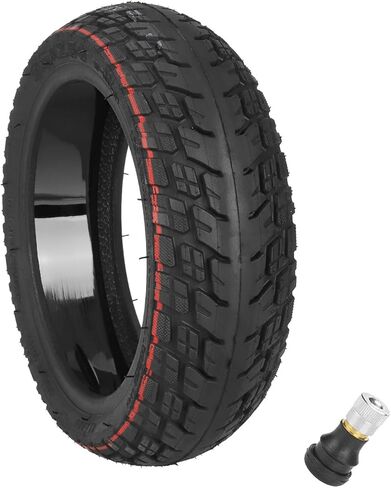 إطار ONEFOR 9.5 × 2.50 للطرق الوعرة 9.5 بوصة إطار بدون أنابيب للإصلاح الذاتي لـ Niu KQI3 Sport/Pro/Max ملحقات سكوتر كهربائي إطار بديل للعجلة الأمامية الخلفية، مع صمام فراغ in Kuwait