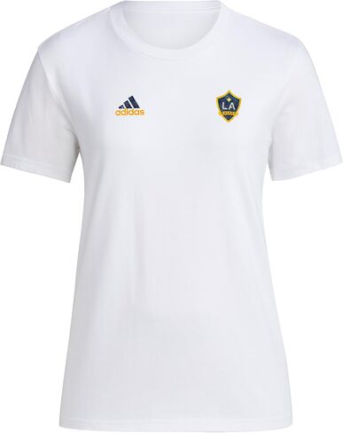 adidas Women's La Galaxy Short Sleeve Pre-Game T-Shirt in Saudi Arabia