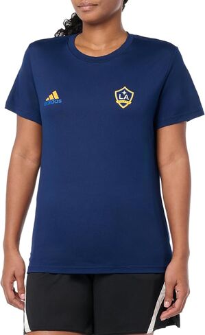 adidas Women's La Galaxy Short Sleeve Pre-Game T-Shirt in Saudi Arabia