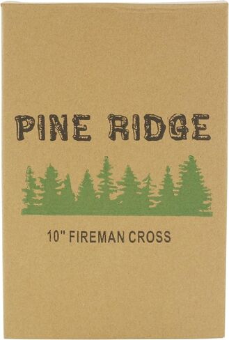 قطعة مركزية لشعار قسم الإطفاء الجميل مقاس 10 بوصات من Pine Ridge - رائعة للمنزل والجراج والمتجر وسلسلة بطل ديكور محطة الإطفاء المحلية in Kuwait