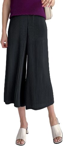 Yoga Pants Women High Waisted Womens Pants from Small to Plus Size Stretch Pleated Oversized Wide Leg Pants for Women in Saudi Arabia