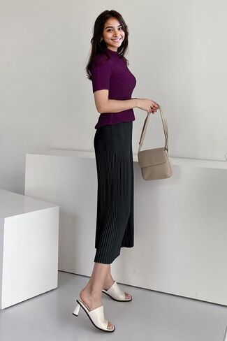 Yoga Pants Women High Waisted Womens Pants from Small to Plus Size Stretch Pleated Oversized Wide Leg Pants for Women in Saudi Arabia