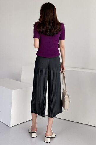 Yoga Pants Women High Waisted Womens Pants from Small to Plus Size Stretch Pleated Oversized Wide Leg Pants for Women in Saudi Arabia