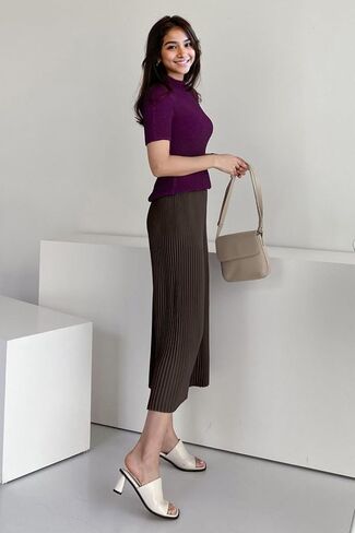 Yoga Pants Women High Waisted Womens Pants from Small to Plus Size Stretch Pleated Oversized Wide Leg Pants for Women in Saudi Arabia