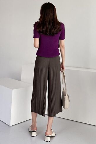 Yoga Pants Women High Waisted Womens Pants from Small to Plus Size Stretch Pleated Oversized Wide Leg Pants for Women in Saudi Arabia