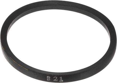 حزام uxcell B21 مطاطي على شكل حرف V، حزام على شكل حرف B مقاس 23.7 بوصة محيط خارجي × عرض 0.67 بوصة × سمك 0.43 بوصة، حزام نقل الطاقة الصناعي، أسود in Saudi Arabia
