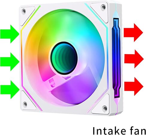 SAMA YF1202I مراوح حافظة PWM ARGB120mm باللون الأسود، 4Pin PWM 5V 3Pin ARGB تدفق هواء عالي منخفض الضوضاء مروحة تبريد مرآة لا متناهية in Kuwait