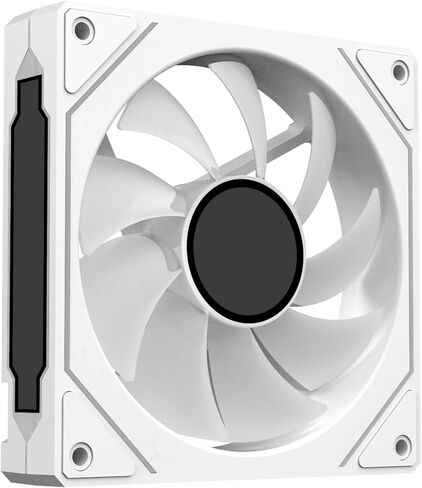 SAMA YF1202I مراوح حافظة PWM ARGB120mm باللون الأسود، 4Pin PWM 5V 3Pin ARGB تدفق هواء عالي منخفض الضوضاء مروحة تبريد مرآة لا متناهية in Kuwait