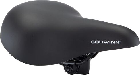 سرج دراجة مبطن من الفوم الناعم من Schwinn Commute Pathway، أسود in Kuwait