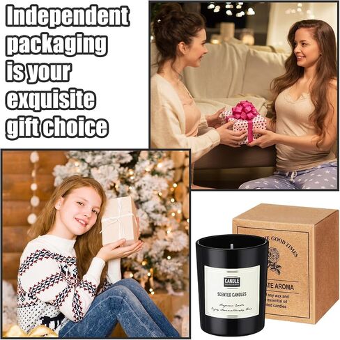 60 Pcs Scented Candles Bulk Home Aromatherapy Candle Gift Set for Women Soy Wax Candles Long Lasting Inspirational Candles for Teacher Birthday Anniversary (Sweet,Black, White) in Saudi Arabia