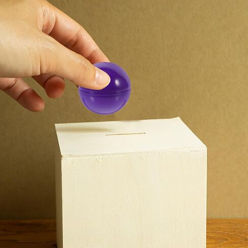 50 قطعة من كرات البنغو كرات بلاستيكية مجوفة من كرات البنغو كرات السحب الأرجواني لوتو الكرة المستديرة آلة بيع كبسولات الأنشطة كرات اللعبة الدعائم 4 سم in Kuwait