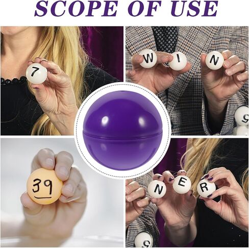 50 قطعة من كرات البنغو كرات بلاستيكية مجوفة من كرات البنغو كرات السحب الأرجواني لوتو الكرة المستديرة آلة بيع كبسولات الأنشطة كرات اللعبة الدعائم 4 سم in Kuwait