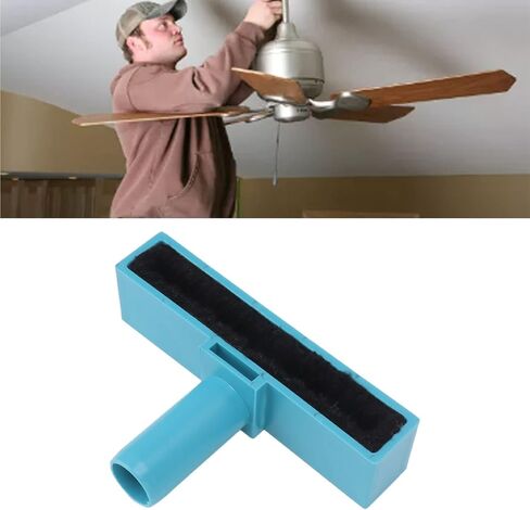 Ceiling Fan Cleaner, Reusable Washable Fan Blade Cleaning Brush Duster for Home Ceiling Fan Cleaning (Blue) in Saudi Arabia